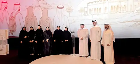 Honoring the Youth Council of the Fujairah Foundation for the Development of Regions at the closing ceremony of Fujairah Youth Days 2026